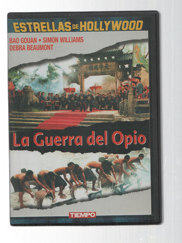 DVD: La Guerra del Opio - Estrellas de Hollywood. Gurpo Zeta. Tiempo