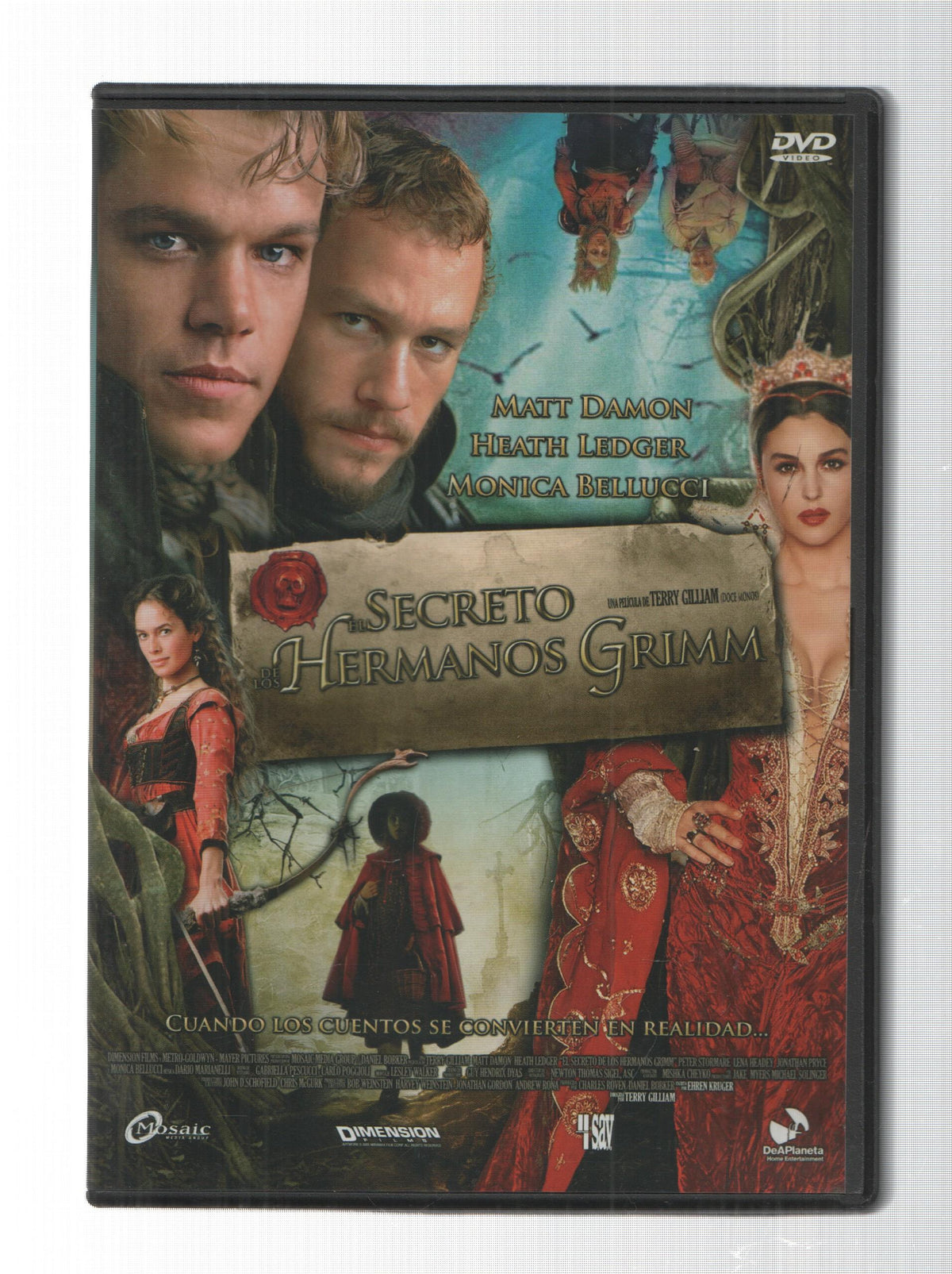 DVD: El secreto de los hermanos Grimm. DeAPlaneta