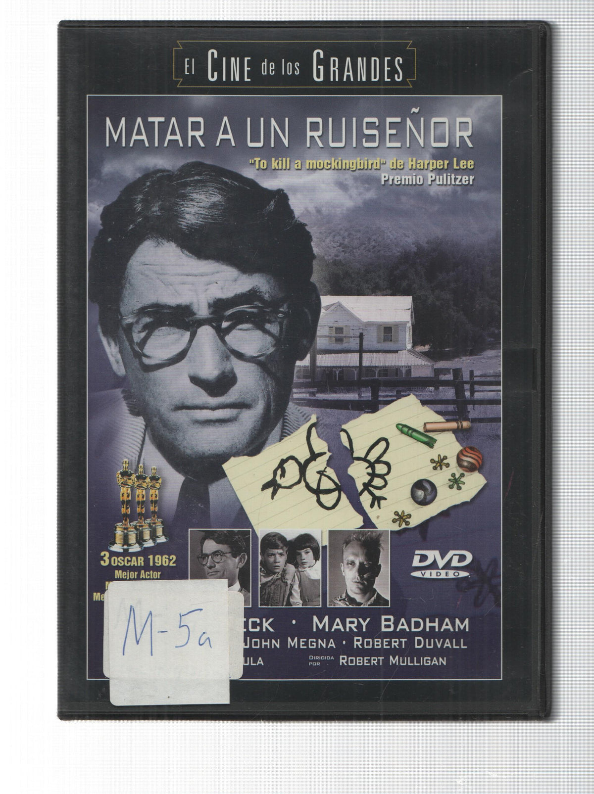 DVD: Matar a un Ruiseñor. El Cine de los Grandes numero 3