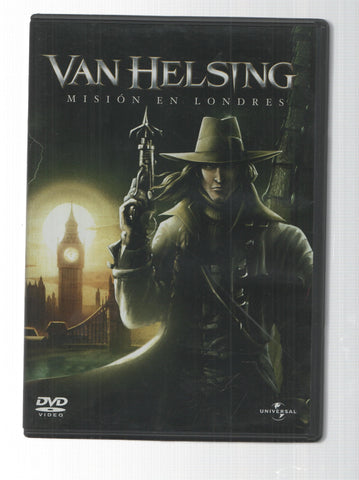 DVD pelicula animacion: Mision en Londres, Van Helsing. Universal Pictures