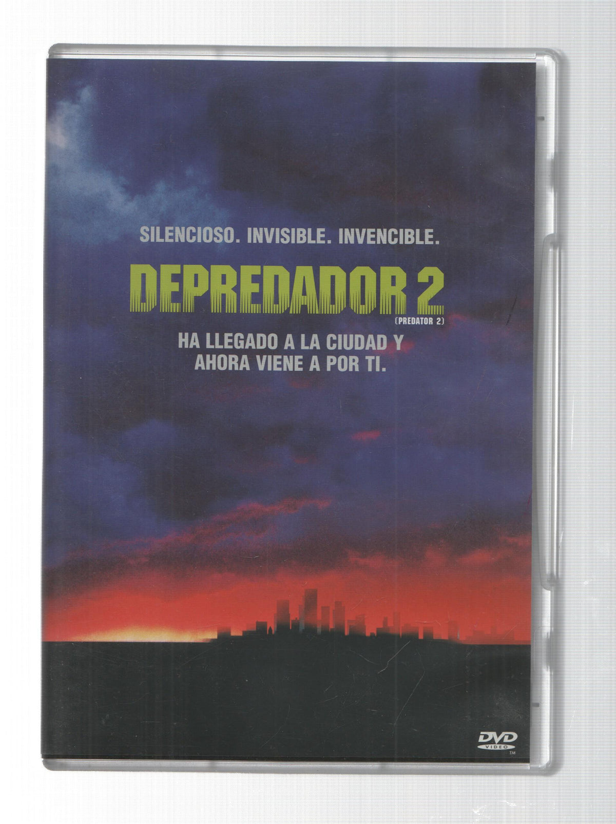 DVD: Depredador 2. Twentieth Century Fox, dirigida por Stephen Hopkins