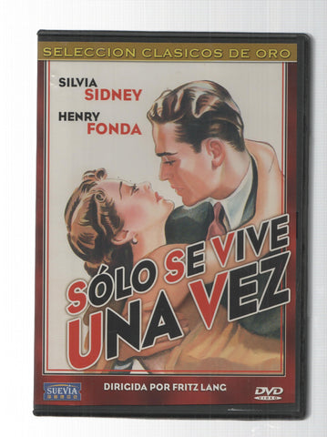 DVD: Solo se vive una vez - Seleccion Clasicos de Oro. Suevia films