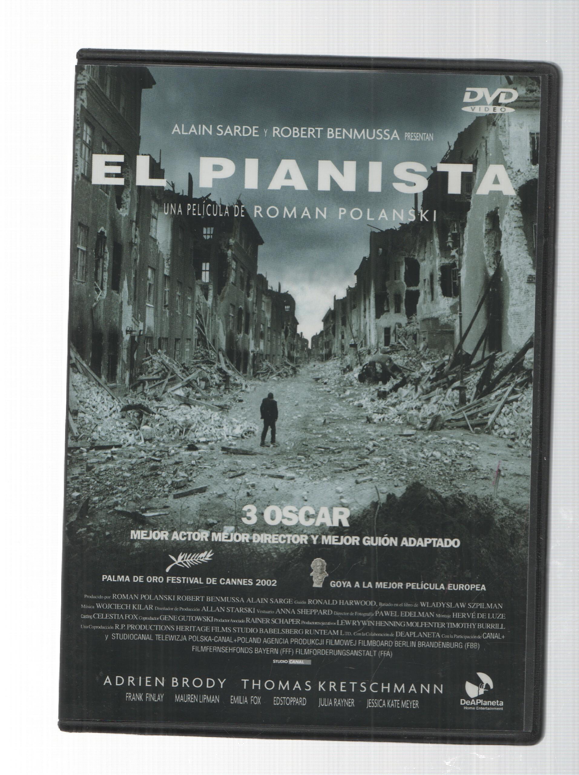 DVD: El Pianista - una pelicula de Roman Polanski. DeAPlaneta