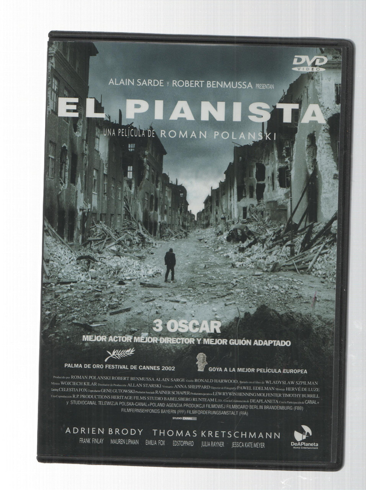 DVD: El Pianista - una pelicula de Roman Polanski. DeAPlaneta