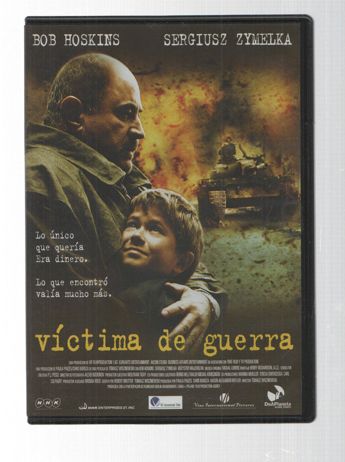 DVD: Victima de Guerra. DeAPlaneta, Vine International