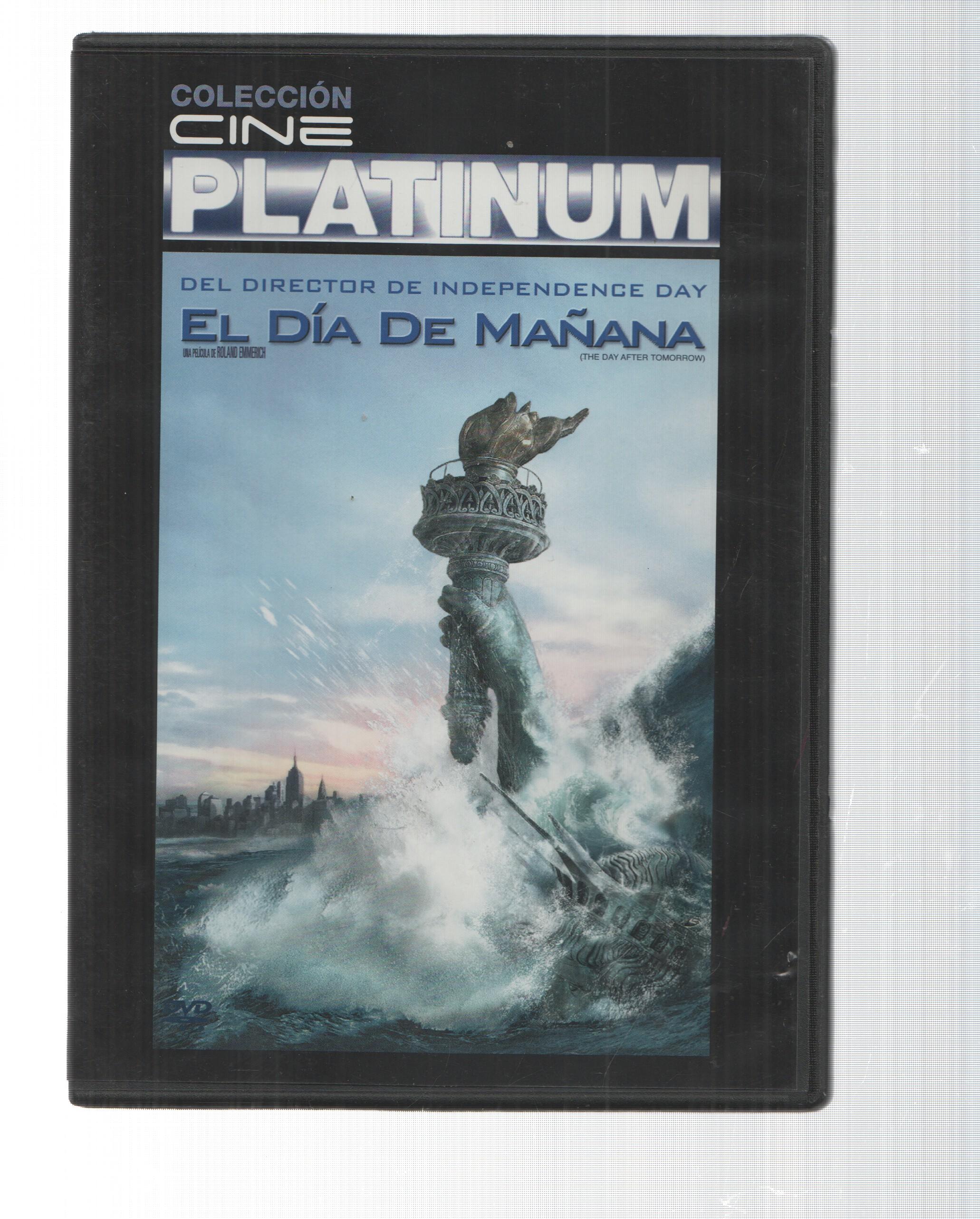 DVD: El dia de mañana - Roland Emmerich. Coleccion Cine Platinum. Twentieh Century Fox