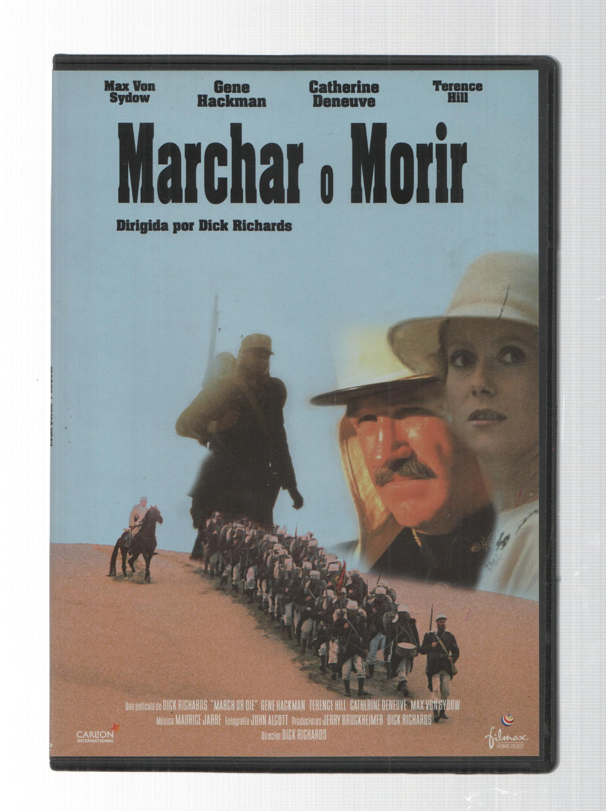 DVD: Marchar o morir - dirigida por Dick Richards. Filmax, Carlton International