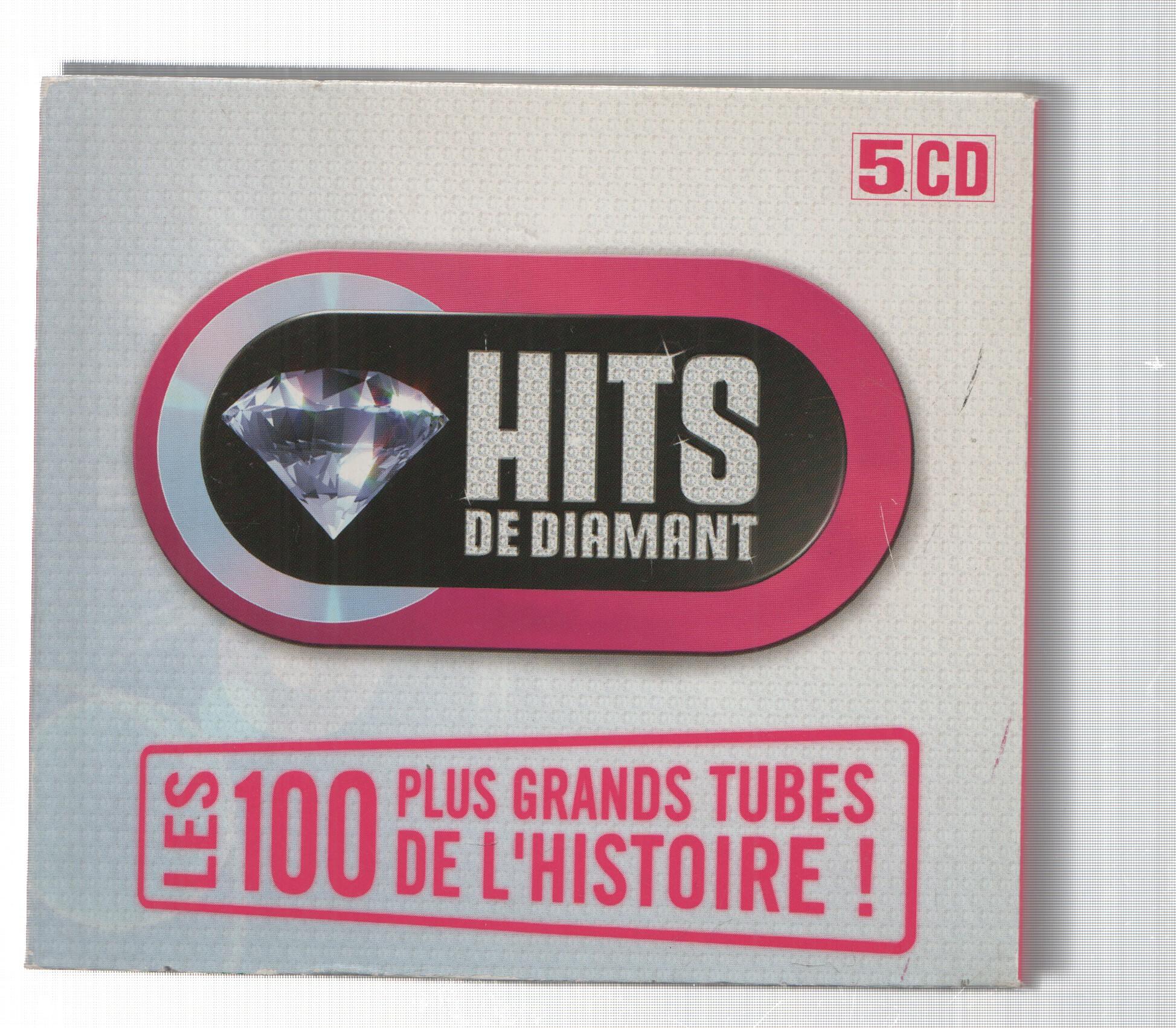 Caja CD: NO CONTIENE CD en su interior. Hits de Diamant, 5 Cd. Les 100 plus grands tubes de lhistoire