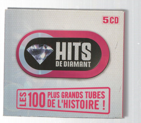 Caja CD: NO CONTIENE CD en su interior. Hits de Diamant, 5 Cd. Les 100 plus grands tubes de lhistoire