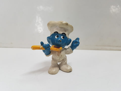 Figura serie Los Pitufos: Pitufo cocinero