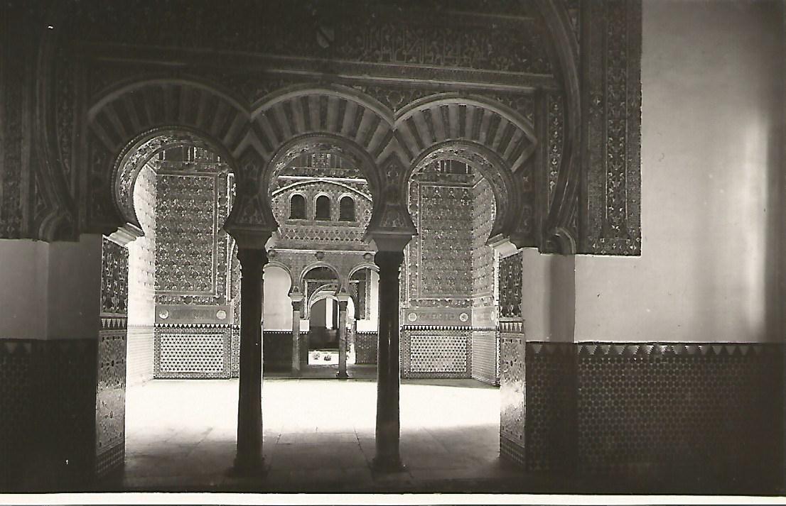 Postal 50741: SEVILLA - Alcazar.Detalle Salon Embajadores