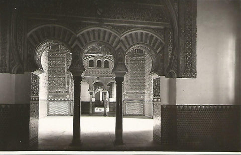 Postal 50741: SEVILLA - Alcazar.Detalle Salon Embajadores