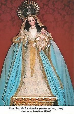 POSTAL 54668: Nuestra Señora de los Angeles. Sevilla