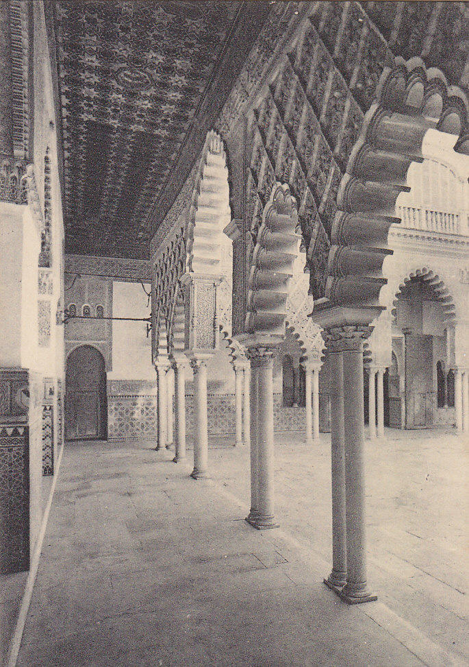 Postal 62330 : Sevilla. Alcazar. Galeria del Patio de las Doncellas