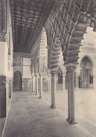Postal 62330 : Sevilla. Alcazar. Galeria del Patio de las Doncellas