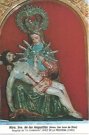 POSTAL 54434: Nuestra Señora de las Angustias. Jerez de la Frontera Cadiz