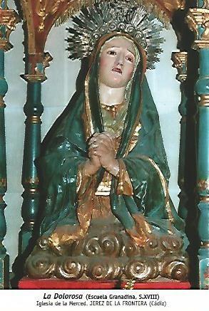 POSTAL 54445: La Dolorosa. Jerez de la Frontera Cadiz