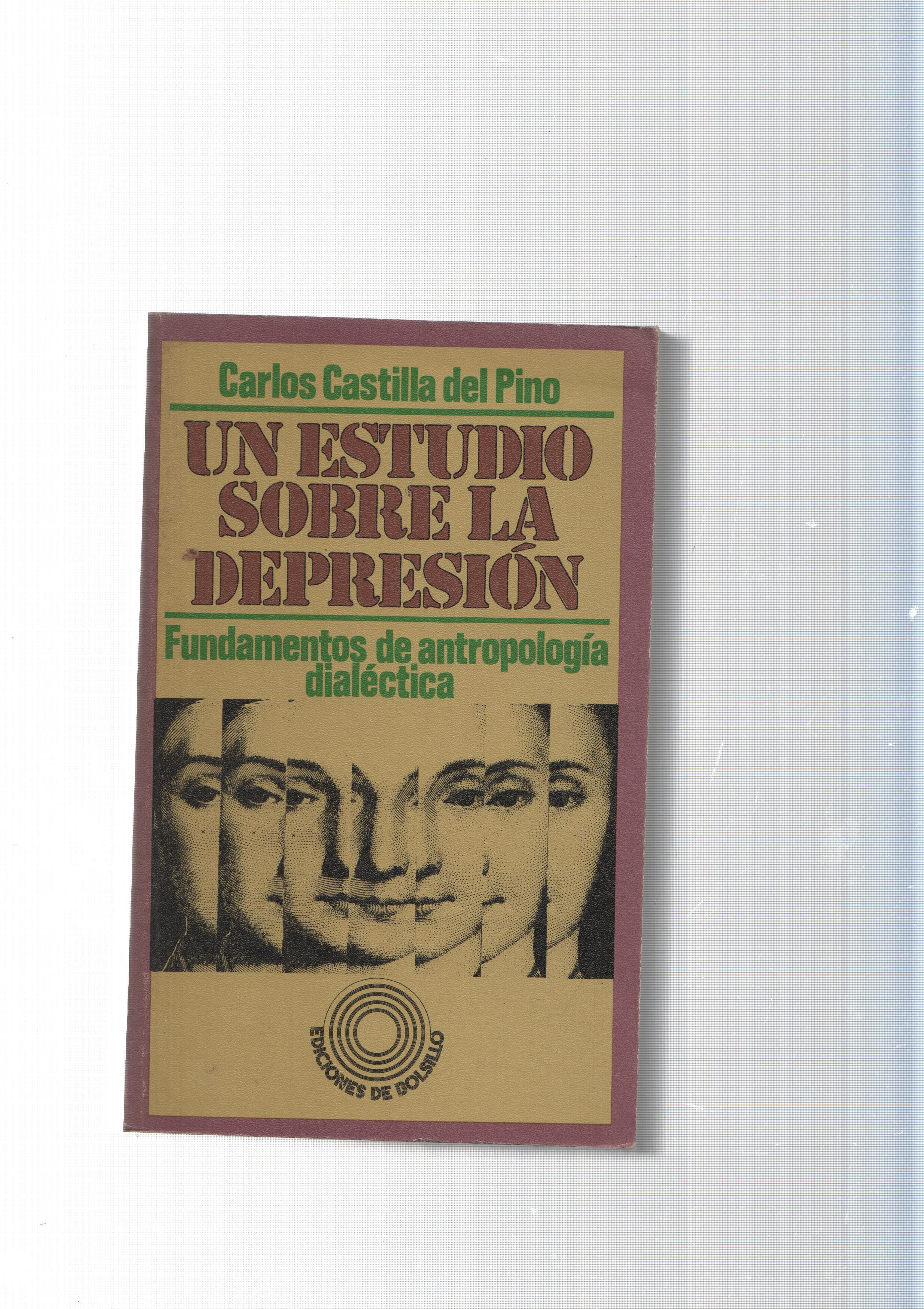Un estudio sobre la depresion. Fundamentos de antropologia dialectica