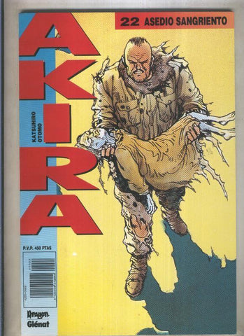 Akira numero 22 (numerado 1 en interior cubierta)