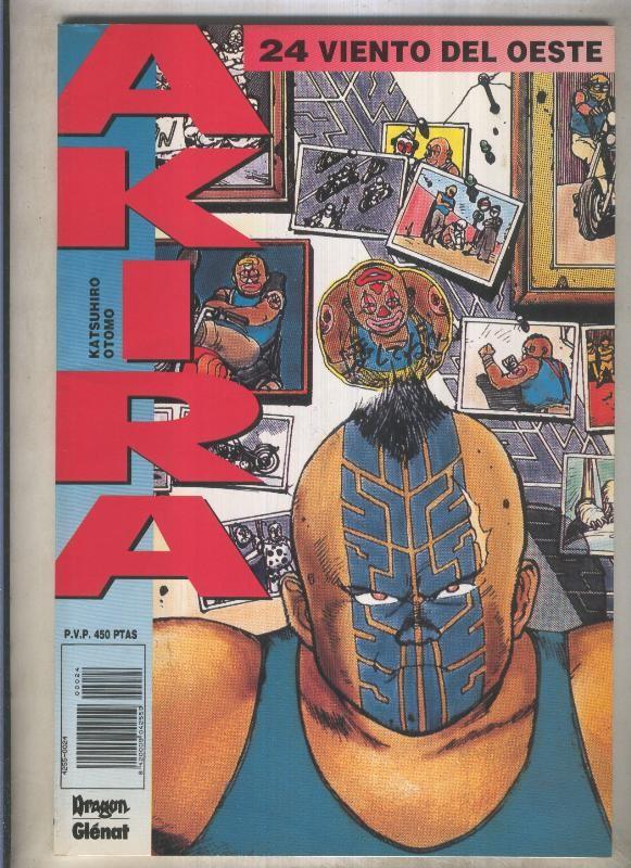 Akira numero 24 (numerado 1 en interior cubierta)