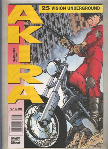 Akira numero 25 (numerado 2 en interior cubierta)