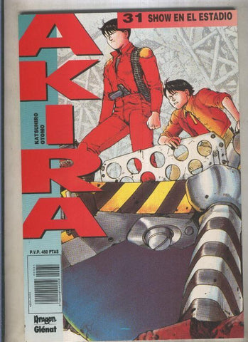 Akira numero 31 (numerado 2 en interior cubierta)
