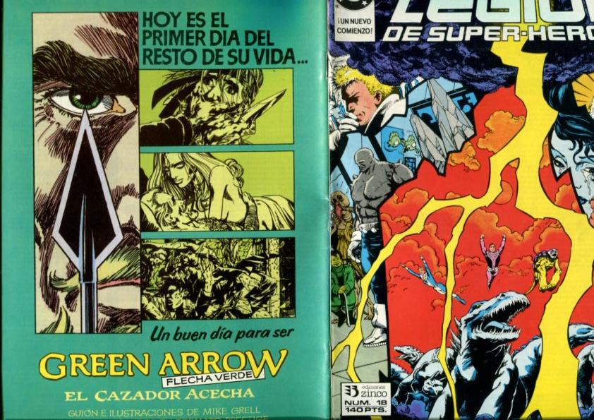 Zinco: Legion de Superheroes numero 18: Ritos de transicion