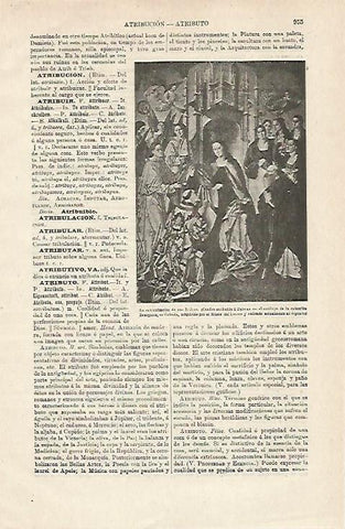 LAMINA ESPASA 12971: La entronizacion de San Isidoro