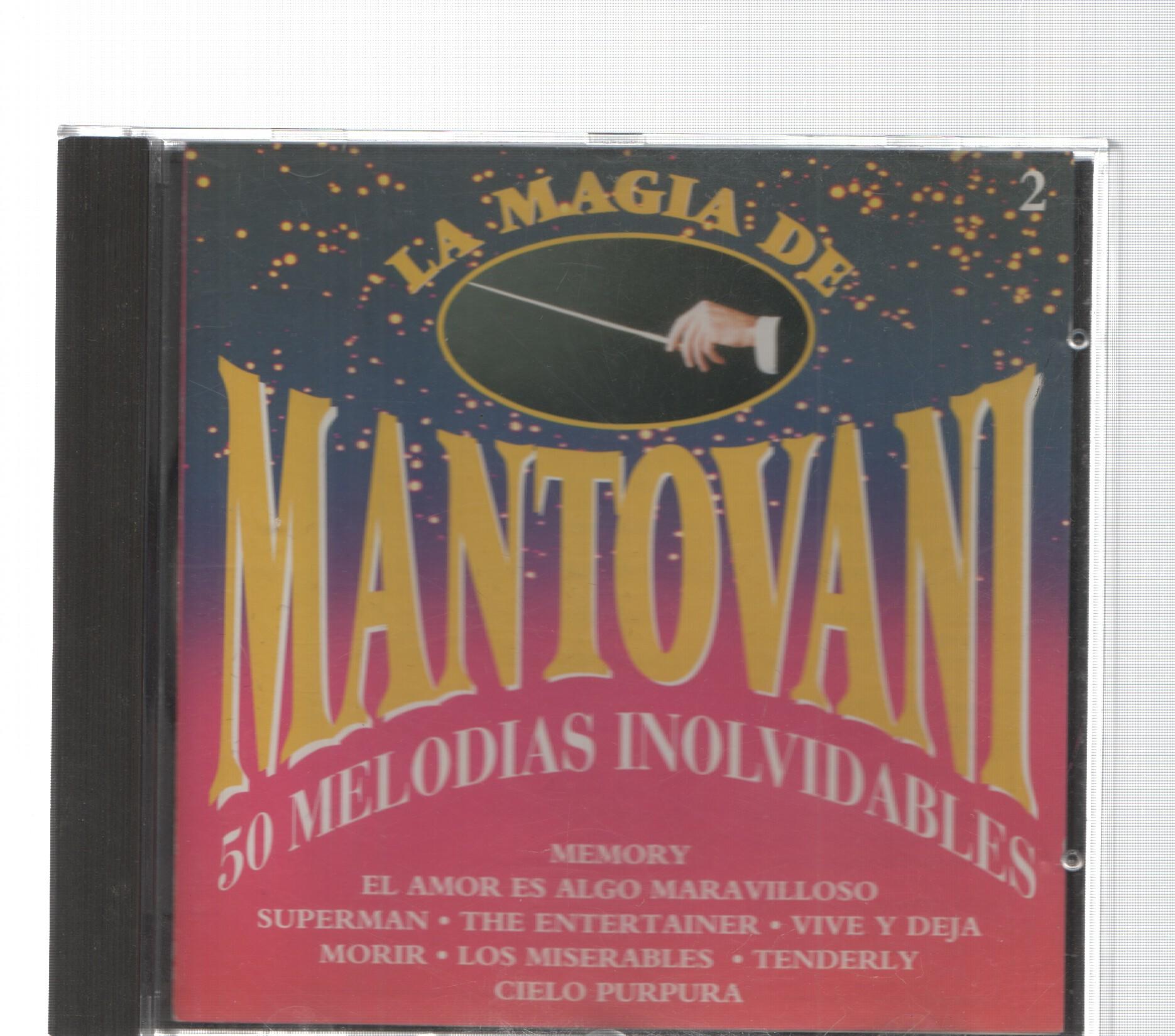 CD: La magia de Mantovani vol. 2, 50 melodias inolvidables