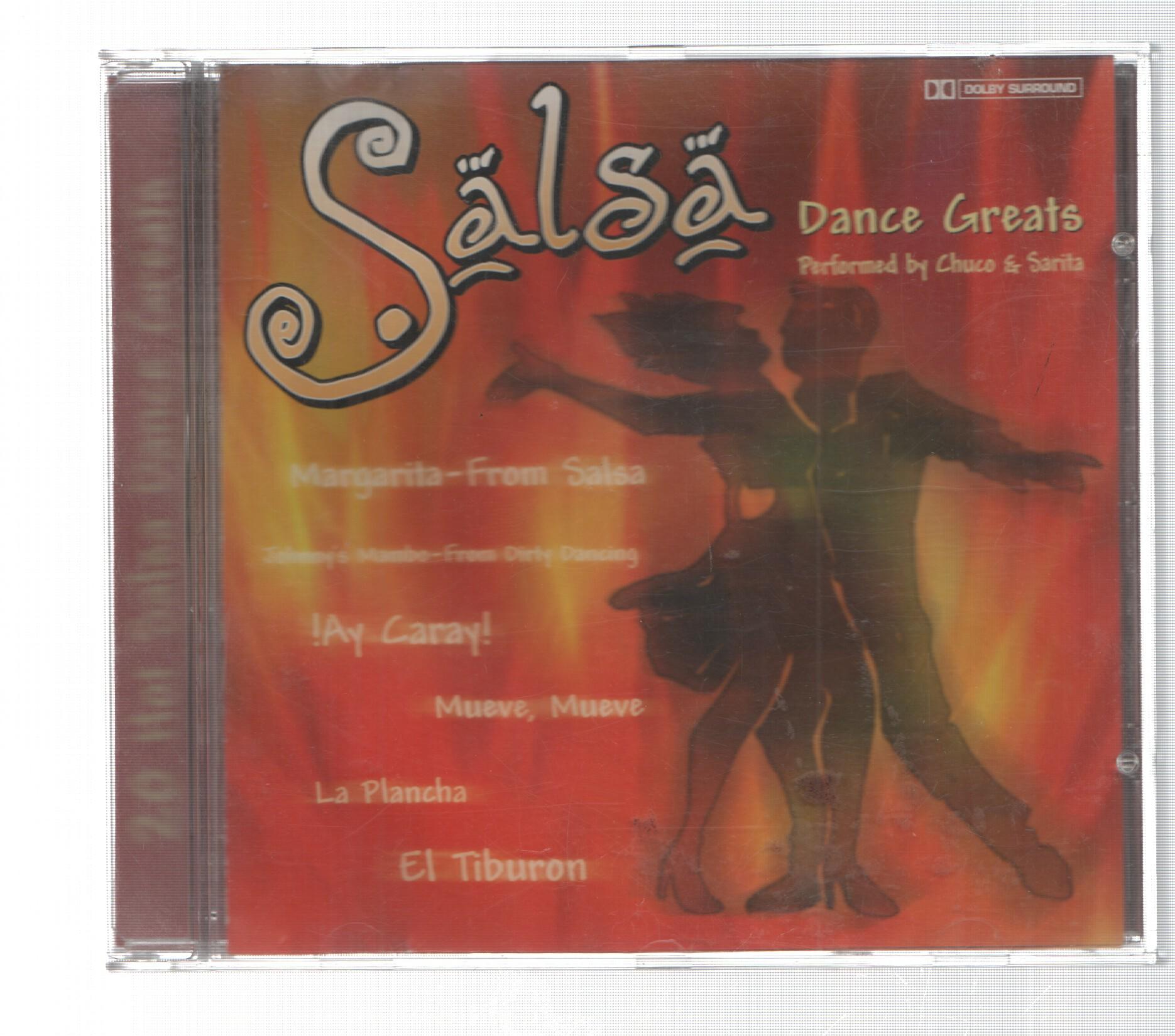 CD: Salsa Dance Greats. Performed by Chuco and Sarita