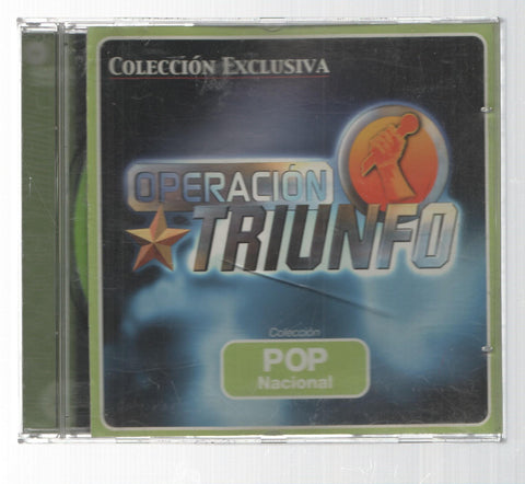 CD: Operacion Triunfo. Coleccion Pop Nacional. Vale Music