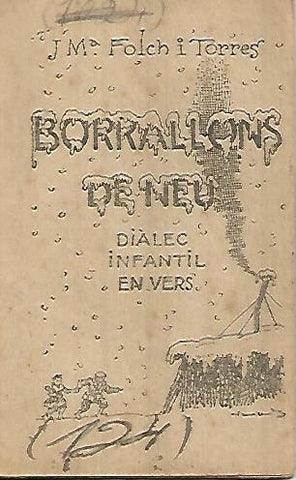 PATUFET 2487: Borrallons de neu. Dialeg infantil en vers