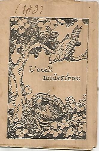 PATUFET 2575: L ocell malestruc