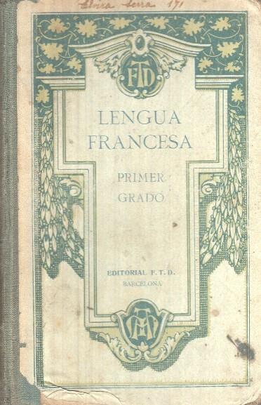 Lengua francesa (cubierta algo aviejada)