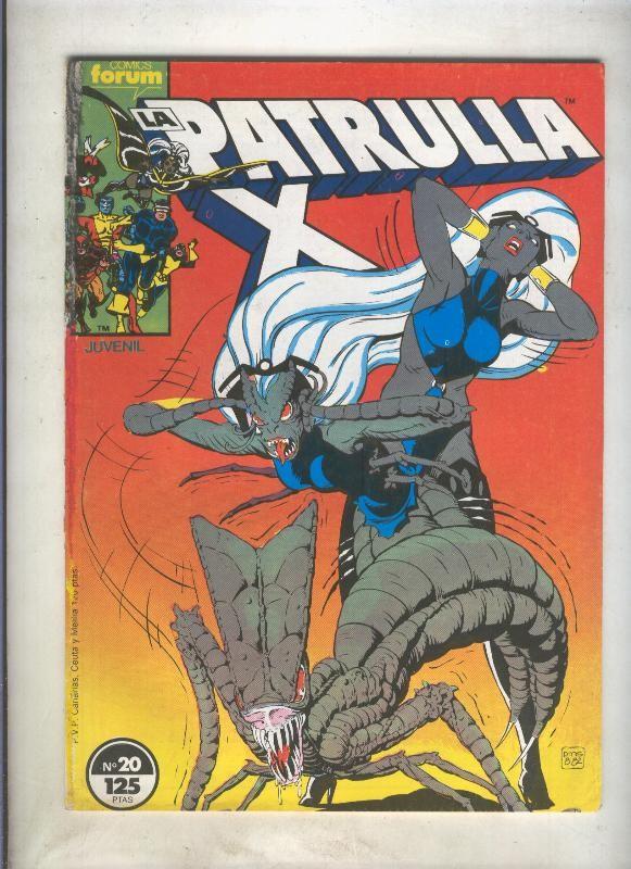 La Patrulla X volumen 1 numero 020: Transfiguraciones (numerado 5 en trasera)