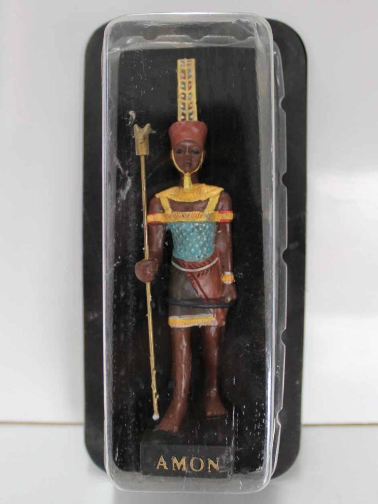 Figura Resina Egipcia: AMON - Figura de resina de coleccion