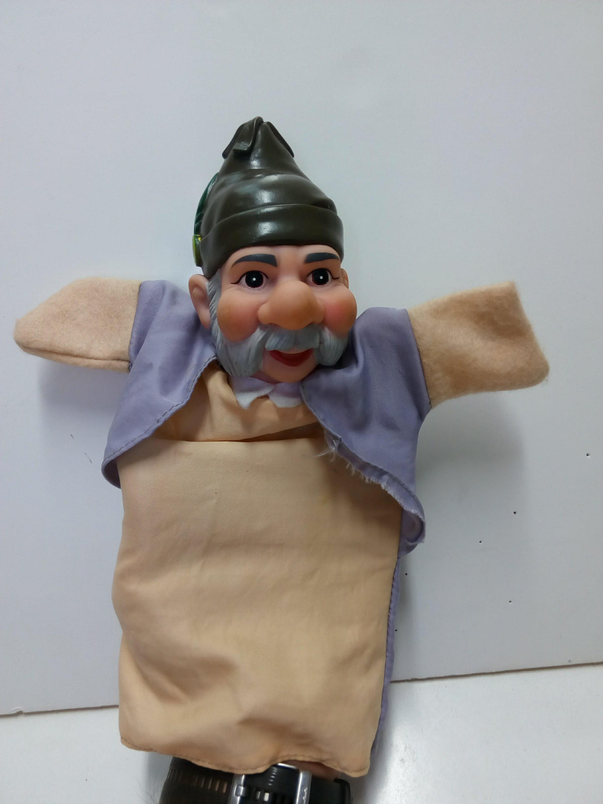 Titella / Titere de guante cabeza de goma : Figura cazador