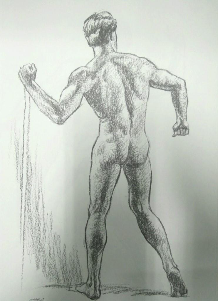 Laminas Carlos Freixas: FIGURA MASCULINA: Numero 03 (Serie Estudios 13)