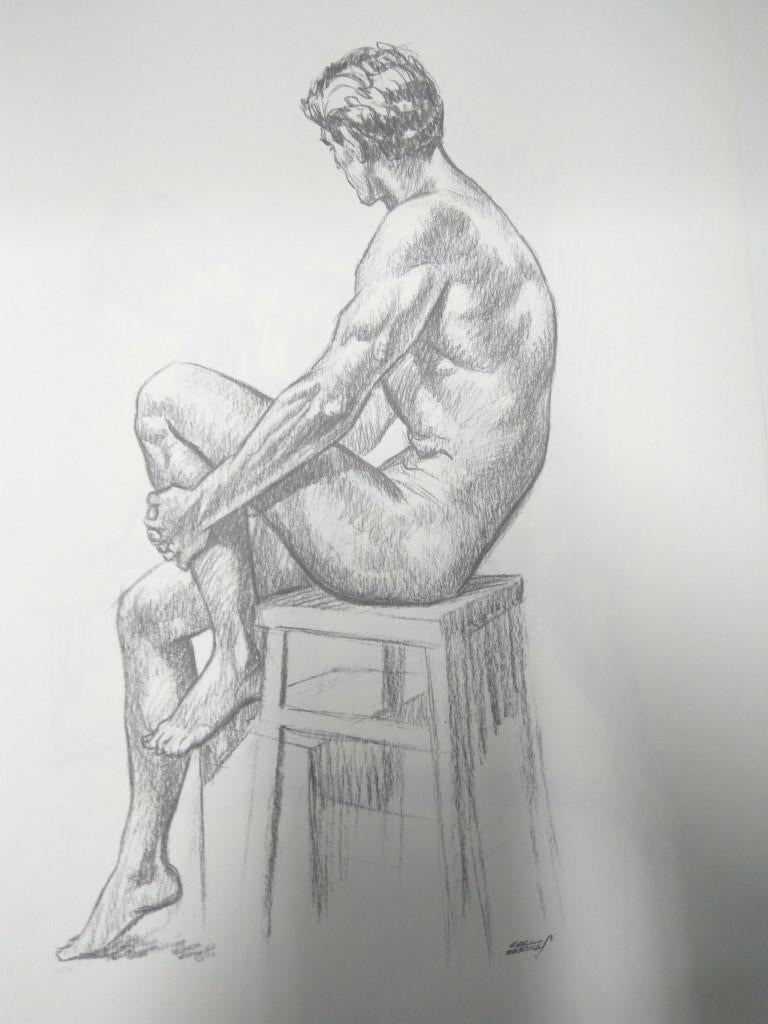Laminas Carlos Freixas: FIGURA MASCULINA: Numero 05 (Serie Estudios 13)