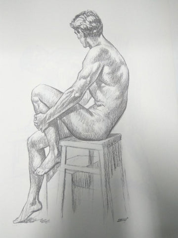 Laminas Carlos Freixas: FIGURA MASCULINA: Numero 05 (Serie Estudios 13)