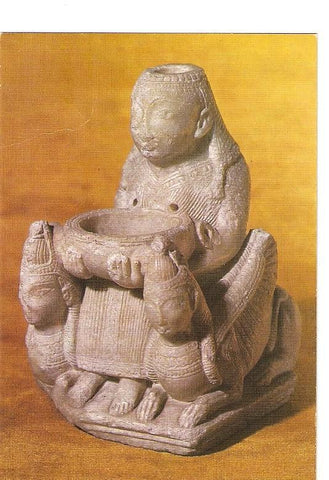 Postal 021754 : Figura de alabastro de la necropolis de Galera, Siglo V a j.C.
