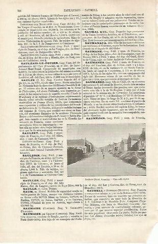 LAMINA ESPASA 12411: Calle tipica de Saulzoir Francia
