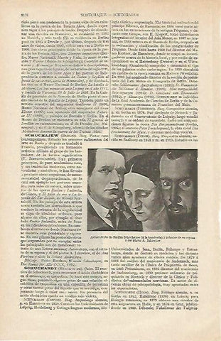LAMINA ESPASA 12468: Autorretrato de B. Schuchajew