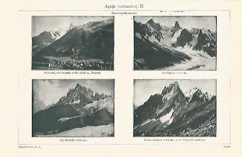 LAMINA ESPASA 12678: Macizo del Montblanc