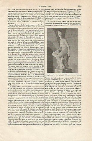 LAMINA ESPASA 12826: La Arquitectura por Juan de Bolonia