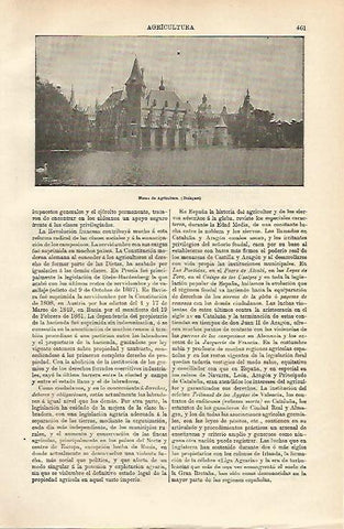 LAMINA ESPASA 12636: Museo de Agricultura en Budapest Hungria