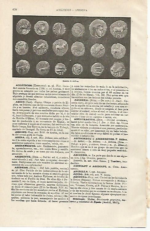 LAMINA ESPASA 12897: Monedas de Asidona
