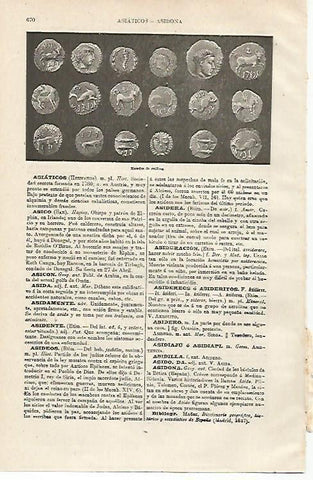 LAMINA ESPASA 12897: Monedas de Asidona