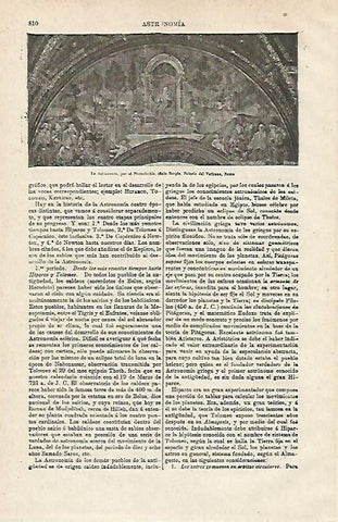 LAMINA ESPASA 12923: La Astronomia en El Vaticano