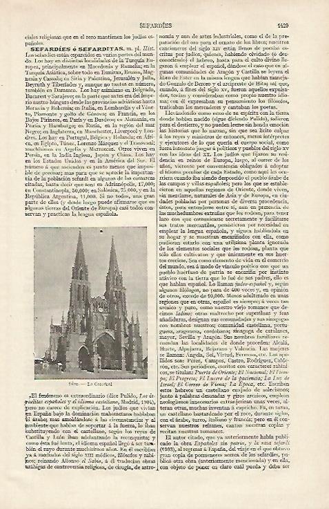 LAMINA ESPASA 12501: Catedral de Seez Francia